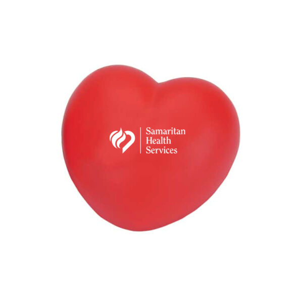 Heart Stress Reliever, One color design only  Thumbnail