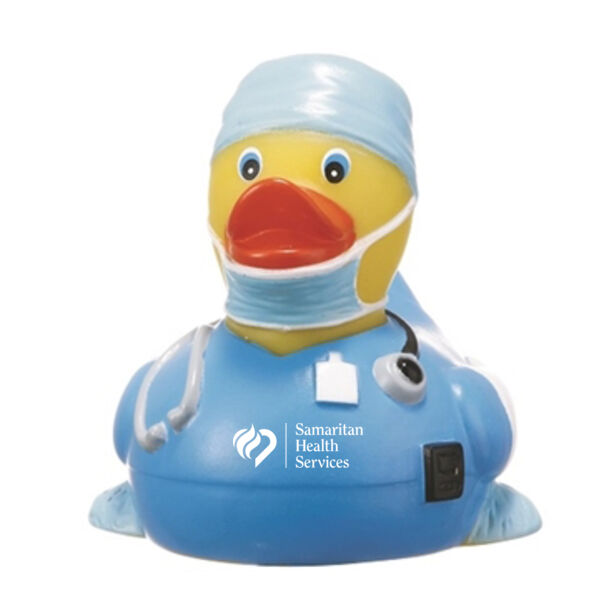 Rubber Surgical Scrubs Duck Thumbnail